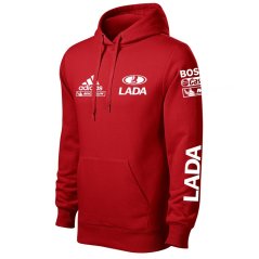 Męska bluza samochodowa Lada - Czerwony