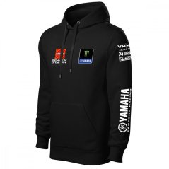 Motoros Férfi Kapucnis Yamaha - Fekete