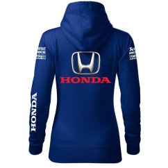 Automobilová Dámská Mikina Honda - Modrá