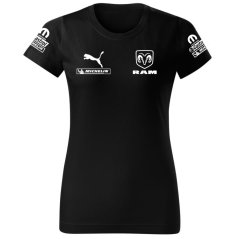 Női Póló Dodge Ram - Fekete