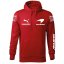 Autóipari Férfi Kapucnis Mclaren - Piros - Méret: 2XL