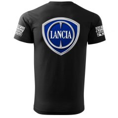 Férfi Póló Lancia - Fekete
