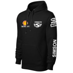 Męska bluza motocyklowa Simson - czarny