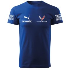 Koszulka Męski Corvette - Niebieski