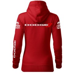 Bluza samochodowa dla kobiet Dodge - czerwona