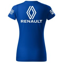 T-shirt Damski Renalt New - Niebieski