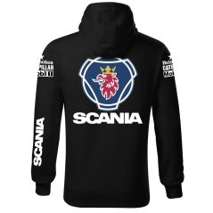 Męska bluza samochodowa Scania - Czarny