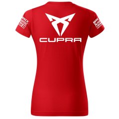 Koszulka Damska Seat Cupra - Czerwona
