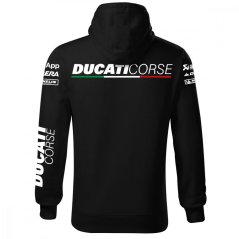 Męska bluza motocyklowa Ducati - czarny
