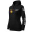 Damska bluza motocyklowa Motto Guzzi - czarny - Rozmiar: 2XL