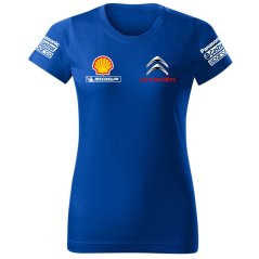 T-shirt Damski Citroën - Niebieski
