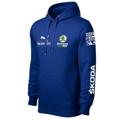 Autóipari Férfi Kapucnis Škoda RS - Kék