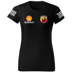 T-shirt Damski Fiat Abarth - Czarny