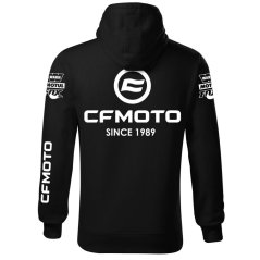 Motoros Férfi Kapucnis CF Moto - Fekete