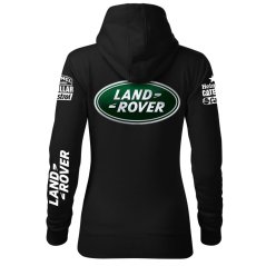 Damska bluza samochodowa Land Rover - Czarny