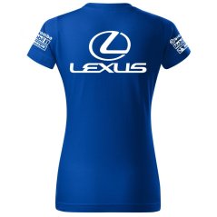 T-shirt Damski Lexus - Niebieski