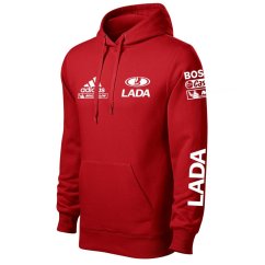 Autóipari Férfi Kapucnis Lada - Piros