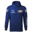 Autóipari Férfi Kapucnis Chevrolet - Kék - Méret: 4XL
