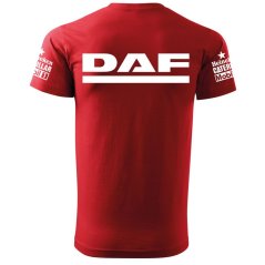 T-shirt Męski DAF - Czerwone