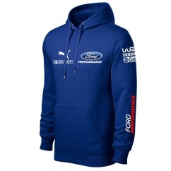 Autóipari Férfi Kapucnis Ford - Kék