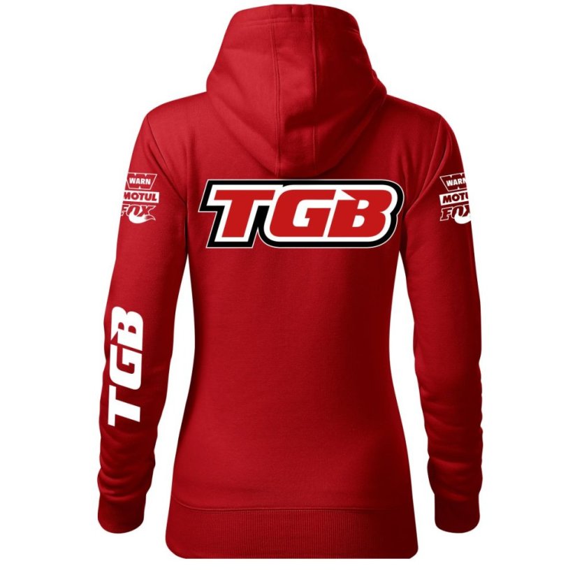 Damska bluza motocyklowa TGB - czerwona - Rozmiar: XS