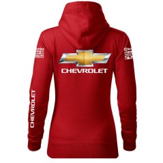 Bluza samochodowa dla kobiet Chevrolet - czerwona