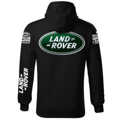Męska bluza samochodowa Land Rover - Czarny