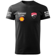 T-shirt Męski Ducati - Czarny