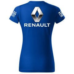 T-shirt Damski Renalt - Niebieski