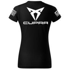 T-shirt Damski Seat Cupra - Czarny