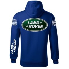 Autóipari Férfi Kapucnis Land Rover - Kék