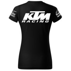 T-shirt Damski K.M. - Czarny