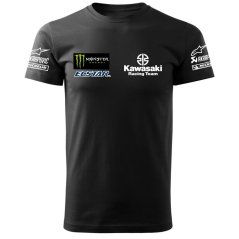 T-shirt Męski Kawasaki - Czarny