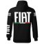 Autóipari Férfi Kapucnis Fiat - Fekete - Méret: M