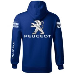 Autóipari Férfi Kapucnis Peugeot - Kék