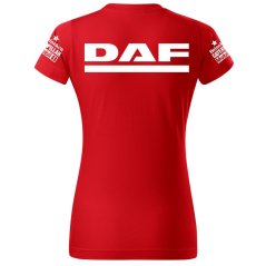 Koszulka Damska DAF - Czerwona