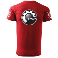 T-shirt Męski BRP - Czerwone