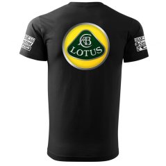 T-shirt Męski Lotus - Czarny