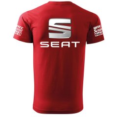 T-shirt Męski Seat - Czerwone