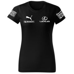 T-shirt Damski Lexus - Czarny