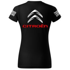 T-shirt Damski Citroën - Czarny