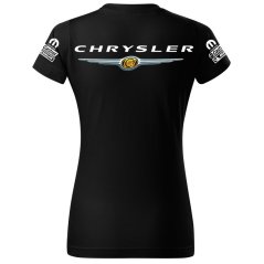 T-shirt Damski Chrysler - Czarny