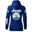 Automobilová Dámská Mikina Jeep - Modrá - Velikost: XS
