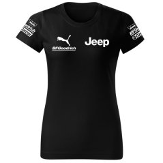 T-shirt Damski Jeep - Czarny