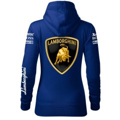 Autóipari Női Kapucnis Lamborghini - Kék