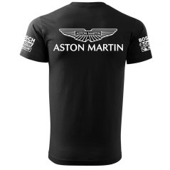 Férfi Póló Aston Martin - Fekete