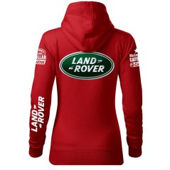 Bluza samochodowa dla kobiet Land Rover - czerwona