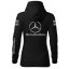 Automobilová Dámská Mikina Mercedes Benz - Černá - Velikost: 2XL