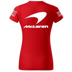 Koszulka Damska Mclaren - Czerwona