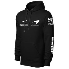 Autóipari Férfi Kapucnis Mclaren - Fekete